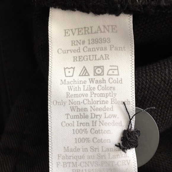 Everlane The Arc Curved Canvas Pants - Picture 10 of 10